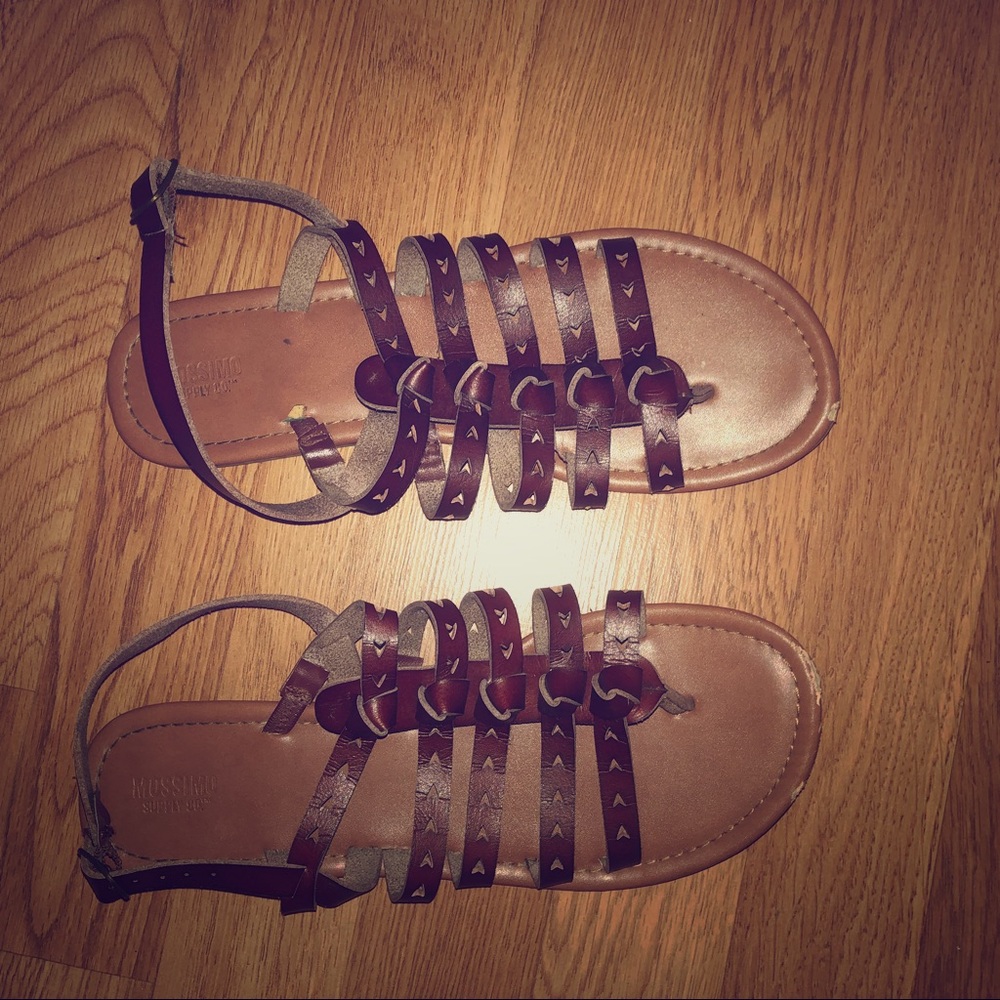 Brown Native American sandals